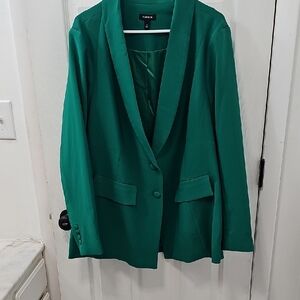 Torrid Emerald Green Blazer